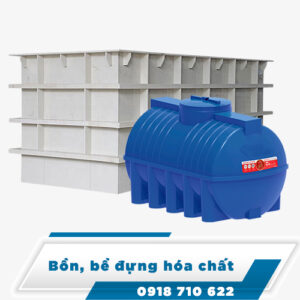Bồn, bể nhựa đựng hóa chất Bồn, bể nhựa đựng hóa chất