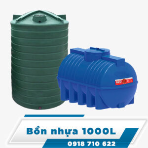 Bồn nhựa 1000L Đứng, Ngang Bồn nhựa 1000L Đứng, Ngang