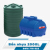 Bồn nhựa 2000L Đứng, Ngang Bồn nhựa 2000L Đứng, Ngang
