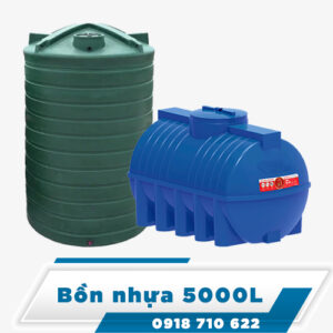 Bồn nhựa 5000L Đứng, Ngang Bồn nhựa 5000L Đứng, Ngang