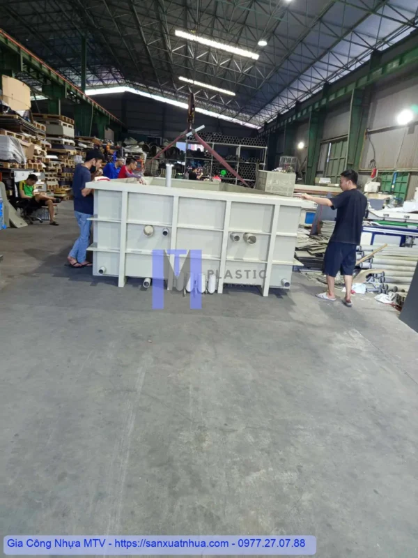 Bồn bể nhựa PP được ứng dụng trong rất nhiều ngành công nghiệp