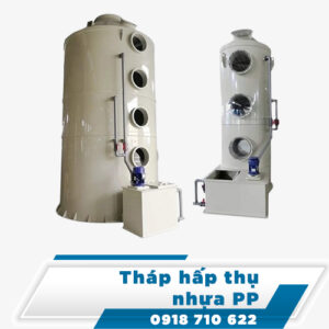 [2025] Tháp hấp thụ nhựa PP - Rẻ bền đẹp, chất lượng cao